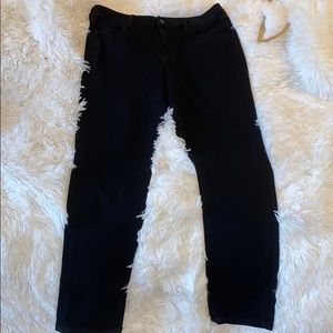 American Eagle next level stretch black jeans